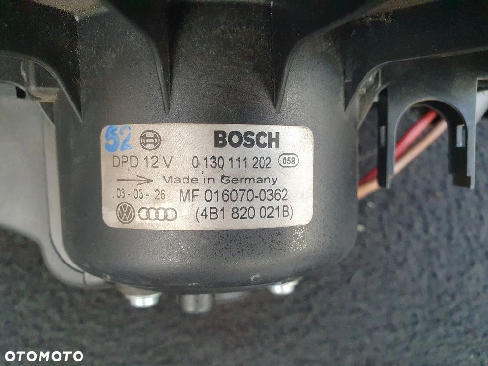 AUDI A6 C5 WENTYLATOR DMUCHAWA NAWIEWU MF016070-0361 MF016070-0362 4B1820021B 0130111202 BOSCH POSI - 15