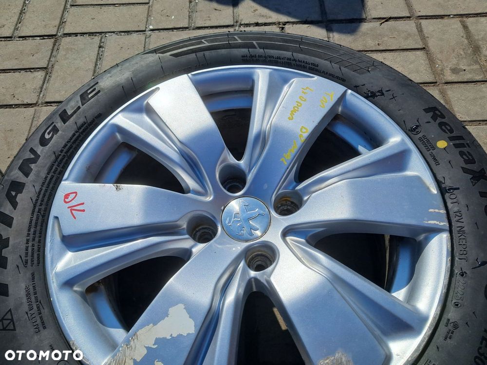 peugeot 2008 i felgi aluminiowe 16" koła lato 195/60r16 9678398177 25r - 6