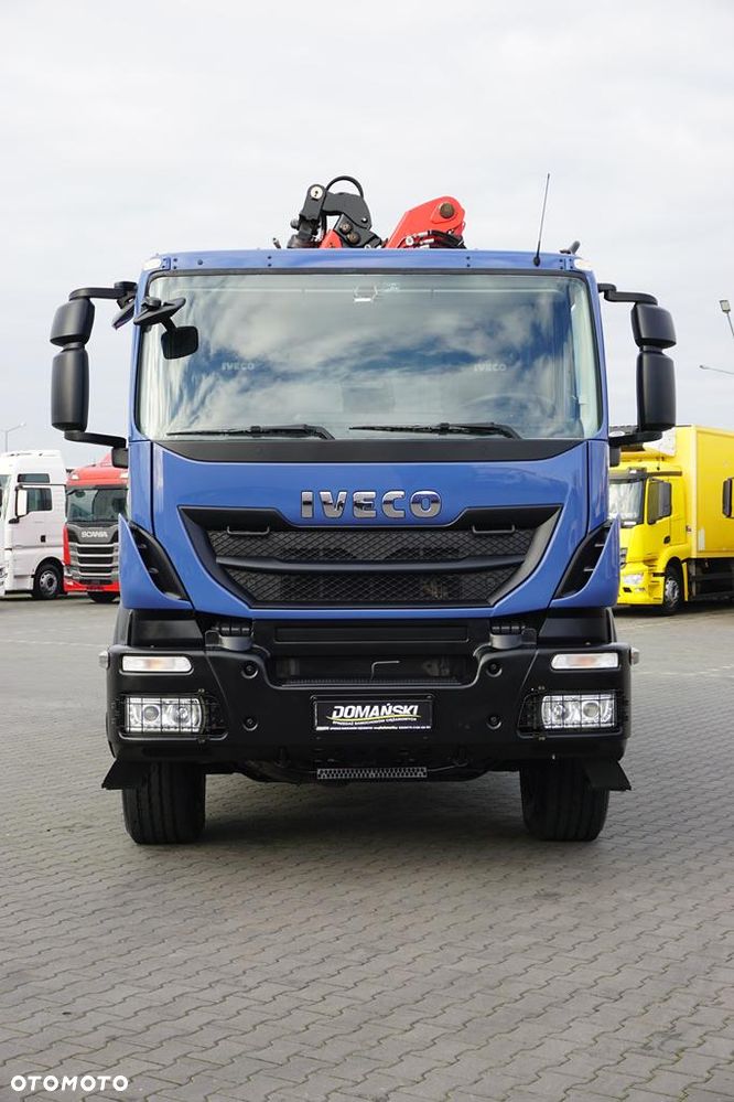 Iveco TRAKKER / 380T41 / E 6 / WYWROTKA + HDS / 6 X 4 / ROTATOR - 14