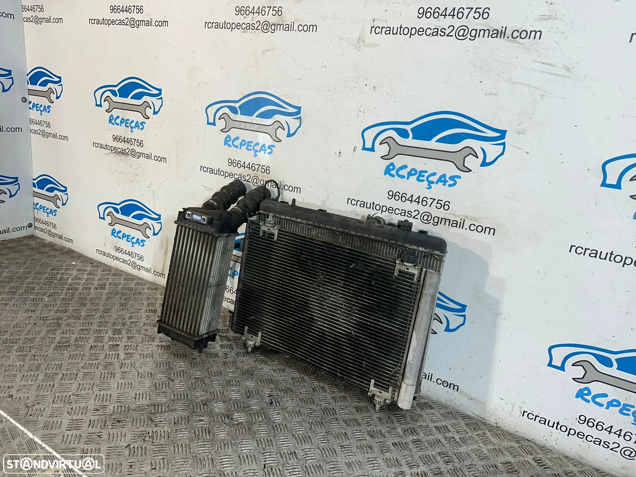 .Radiadores Ventilador Ar Condicionado IC Intercooler PSA Peugeot 3008 2008 - 2016 - 4
