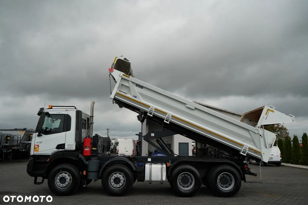 Iveco X-WAY 480 / 8X4 / WYWROTKA DWUSTRONNA / HYDROBURTA / HYDROKLAPA / AUTOMAT / SPROWADZONY - 3