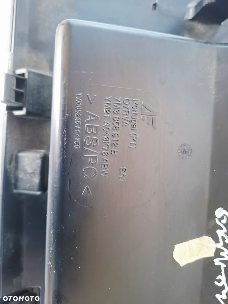 Schowek Klapka Pasażera Pokrywa Sharan Alhambra Galaxy Mk1 Lift 7M3858912B - 10