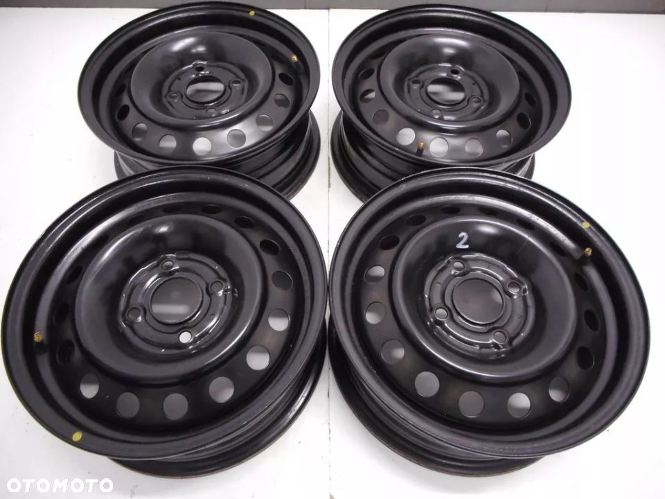 FELGI STALOWE 15 NISSAN NV200 ALMERA PRIMERA ET45 - 1