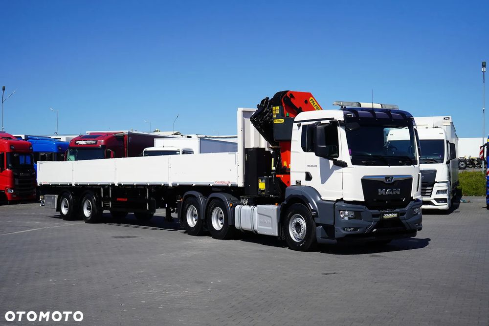 MAN TGS 33.510 / 6 X 4 / HDS PALFINGER PK 42 002 SH-E / WYSIĘG 17 M - 3