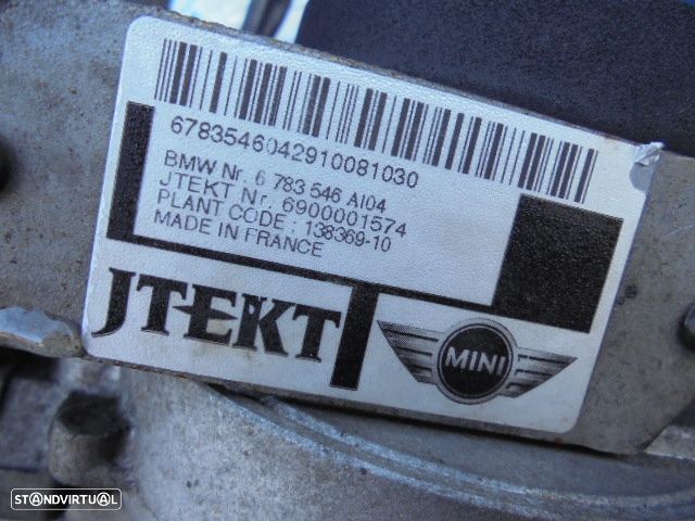 Caixa Direcao 678354A104 6900001574 MINI COOPER 2009 1.6D 110CV 5P CINZA - 5