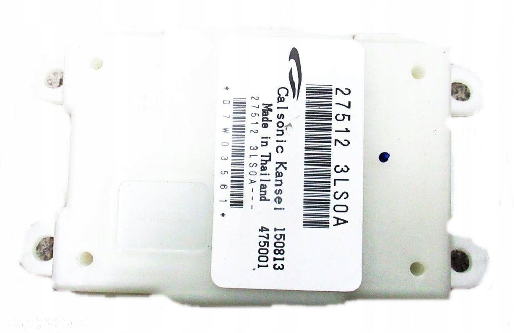 NISSAN NV200 09- 1.5 DCI MODUŁ STEROWNIK KOMFORTU 275123LS0A - 2