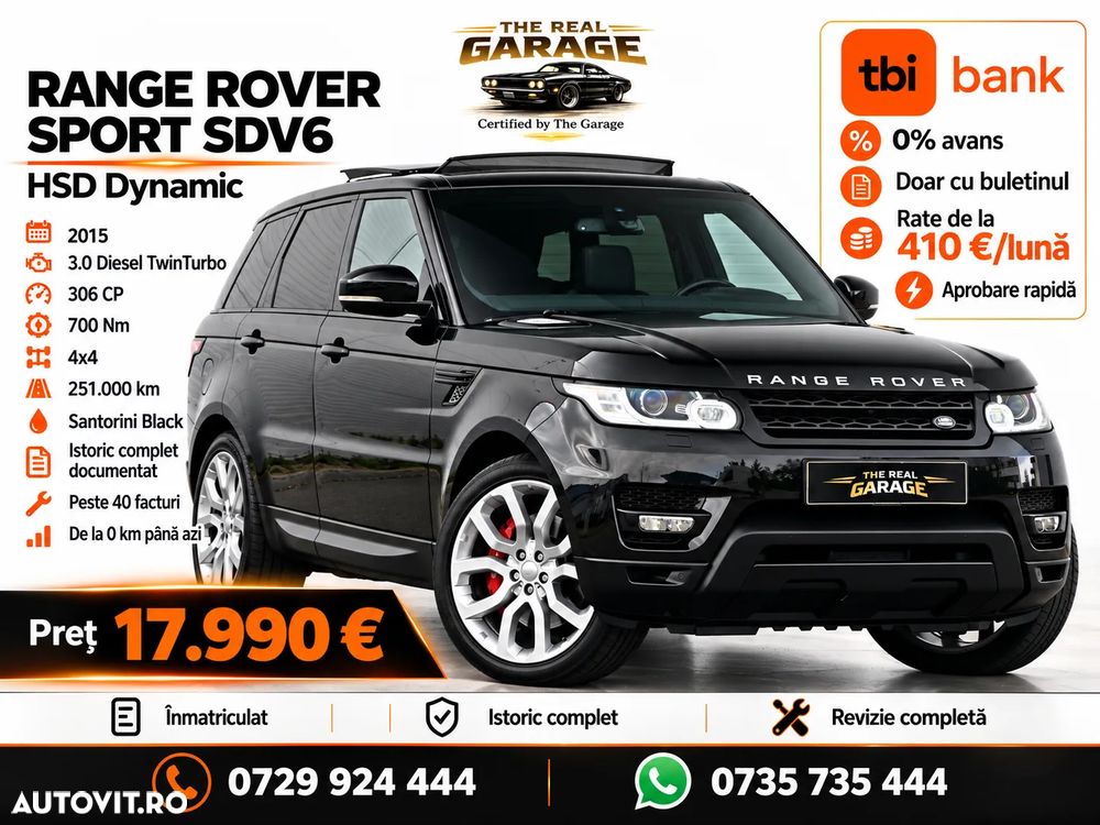 Land Rover Range Rover Sport 3.0 I SDV6 HSE Dynamic