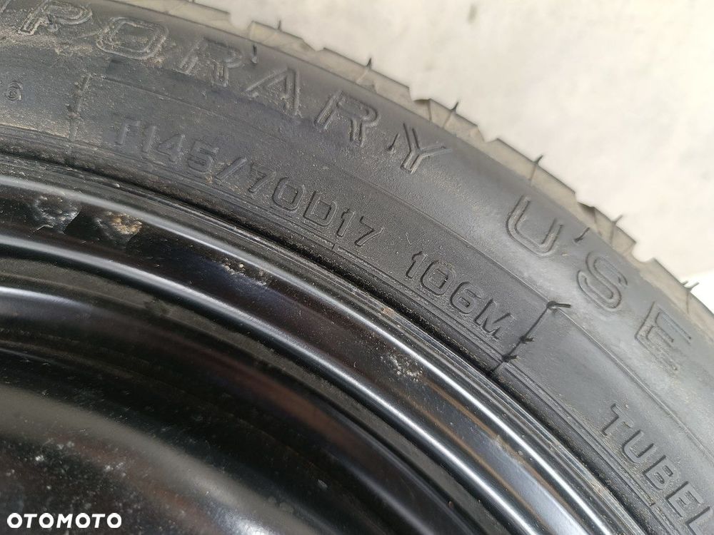 KOŁO DOJAZDOWE 17'' TOYOTA AVENSIS III T27 4170018  4JX17FH  145/70R17 - 8