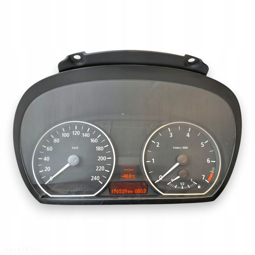 LICZNIK ZEGARY 6947136 BMW E81 E87 2.0 D Diesel 176 529km europa - 1