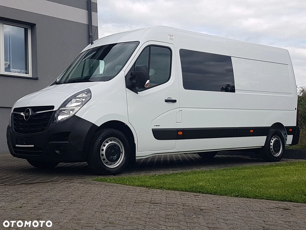 Opel MOVANO 7 OSÓB L3H2 BRYGADÓWKA DŁUGI WYSOKI KLIMA TEMPOMAT KRAJOWY - 37