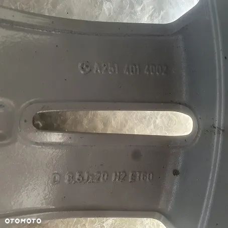 Felga alu R20 do Mercedes-Benz ET60 - 7