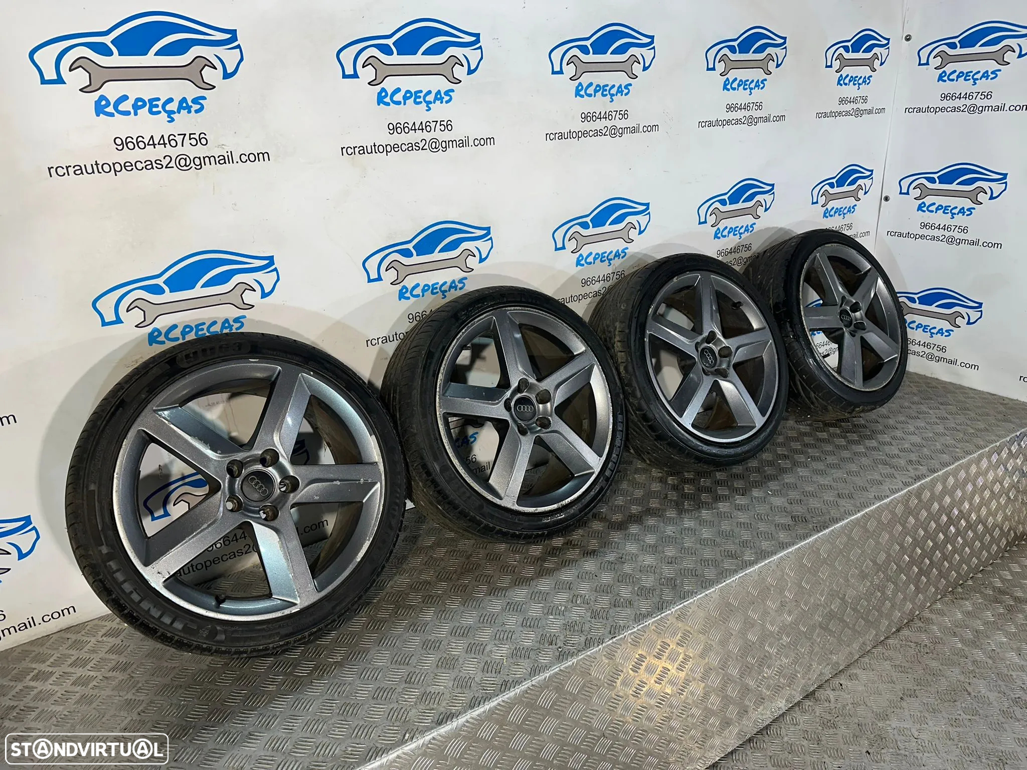 .Conjunto Jantes 18 Originais Seat Exeo ST 8J ET42 5x112 3R0601025B - 3