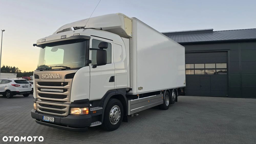Scania G450 Euro 6 6x2 chłodnia izoterma 18 palet super stan odwierty kurierka! świeży import! - 8