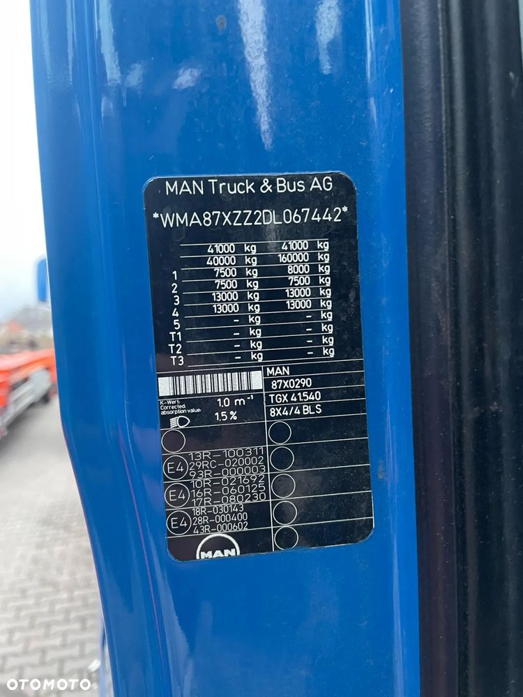 MAN TGX 41.540 - 8