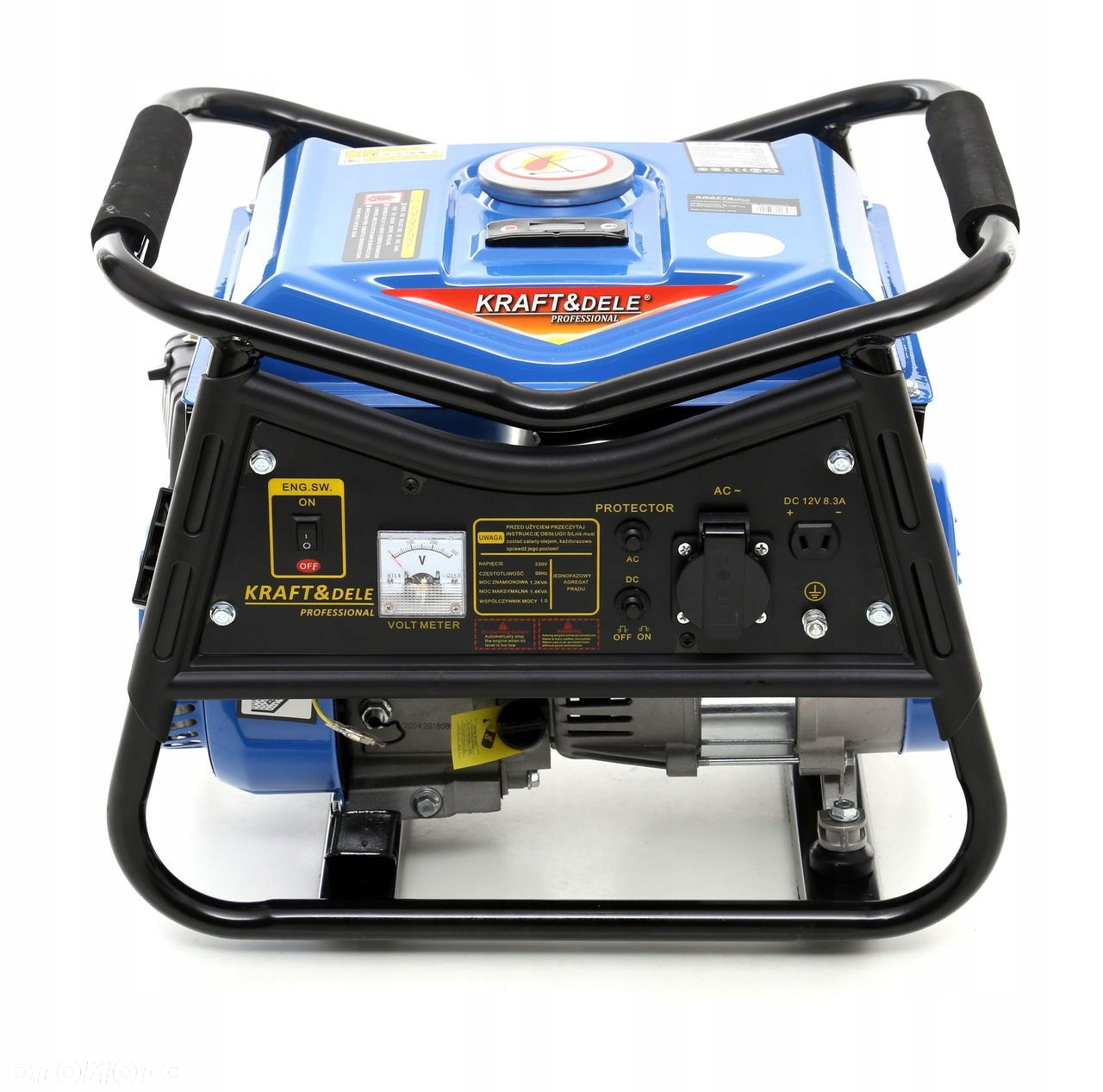 AGREGAT PRĄDOTWÓRCZY GENERATOR PRĄDU PRZENOŚNY JEDNOFAZOWY 1500W 230V KD140 - 2