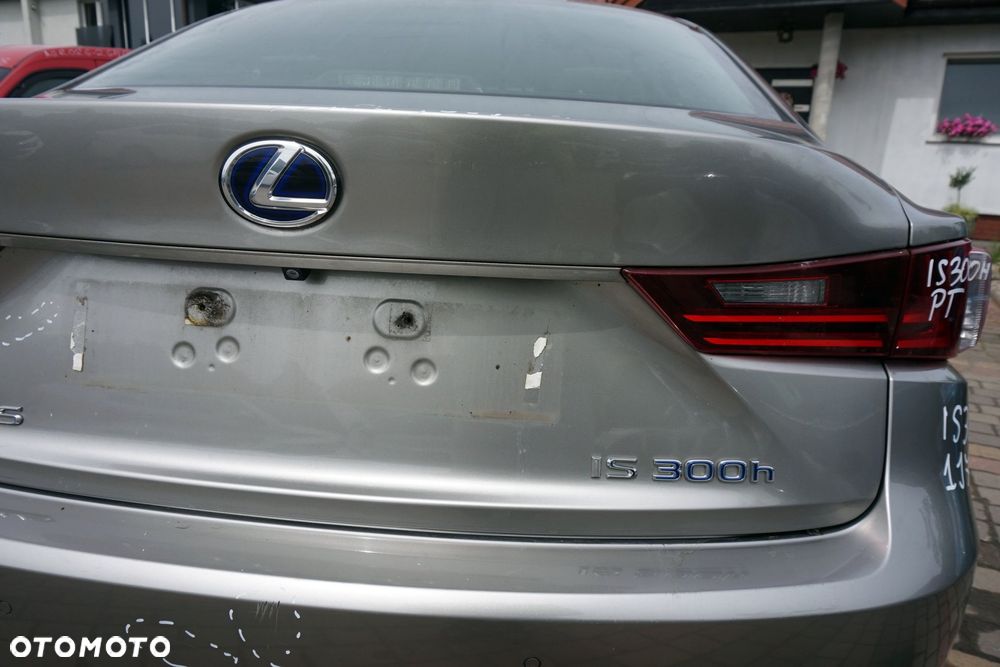 KLAPA BAGAŻNIKA TYLNA IS III E3 1J7  SREBRNY ATOMIC LEXUS 2013-2017 - 12