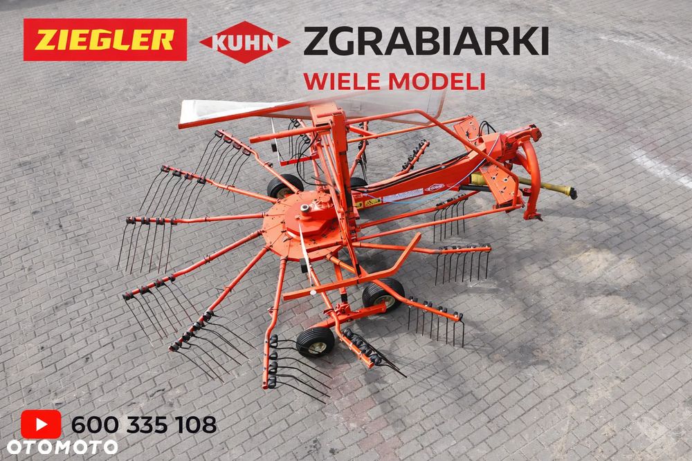 Inny ZGRABIARKA KUHN POTTINGER  Zapraszam Posiadam wiele maszyn Ciagnik Prasa Kosiarka - 2