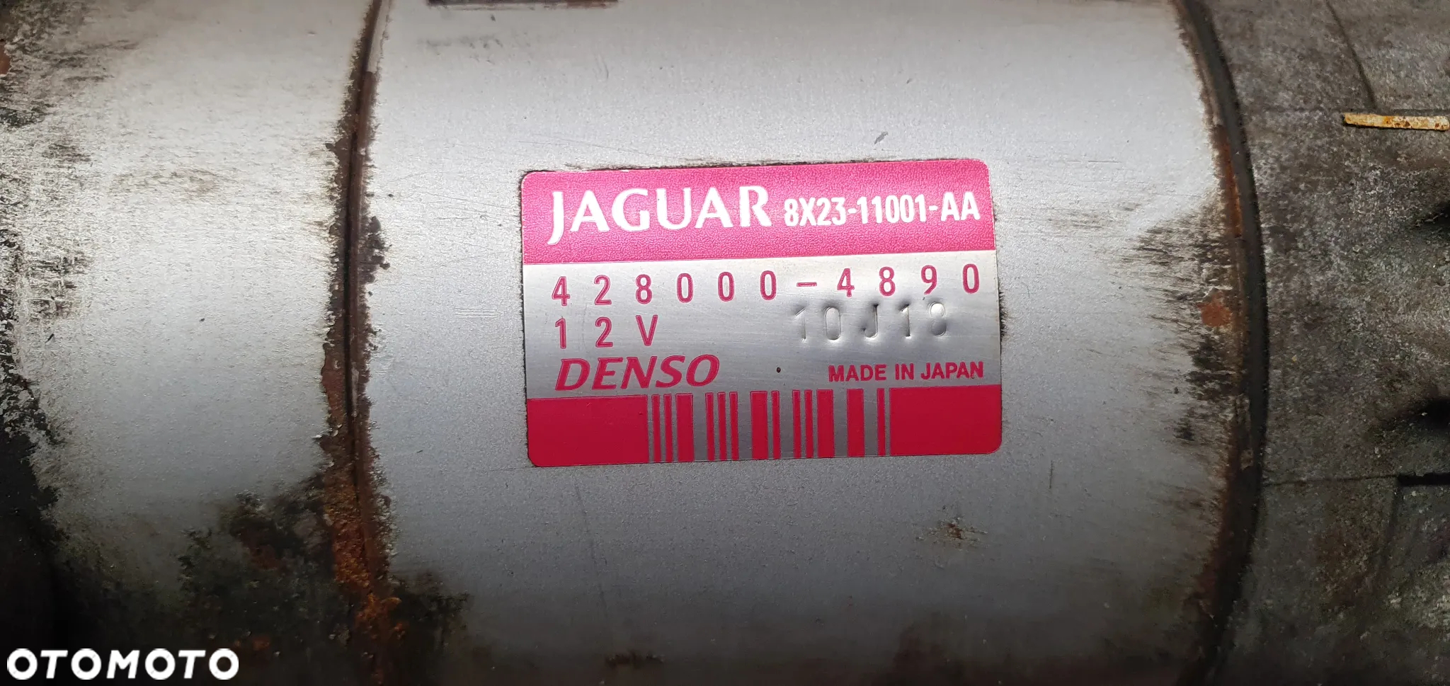 Rozrusznik starter silnika Jaguar XF X250 2.7 TDV6 8X23-11001-AA 428000-4890 - 6