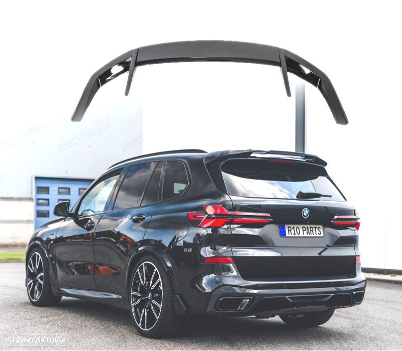 AILERON SPOILER BMW X5 G05 LCI 23- LOOK M PERFORMANCE PRETO BRILHANTE - 1