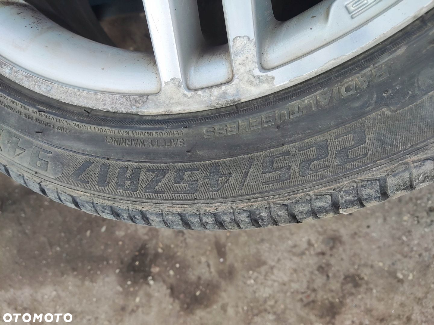 MERCEDES W204 W207 W212 FELGI ALUMINIOWE AMG 17 5X112 255/45/17 OPONY - 6