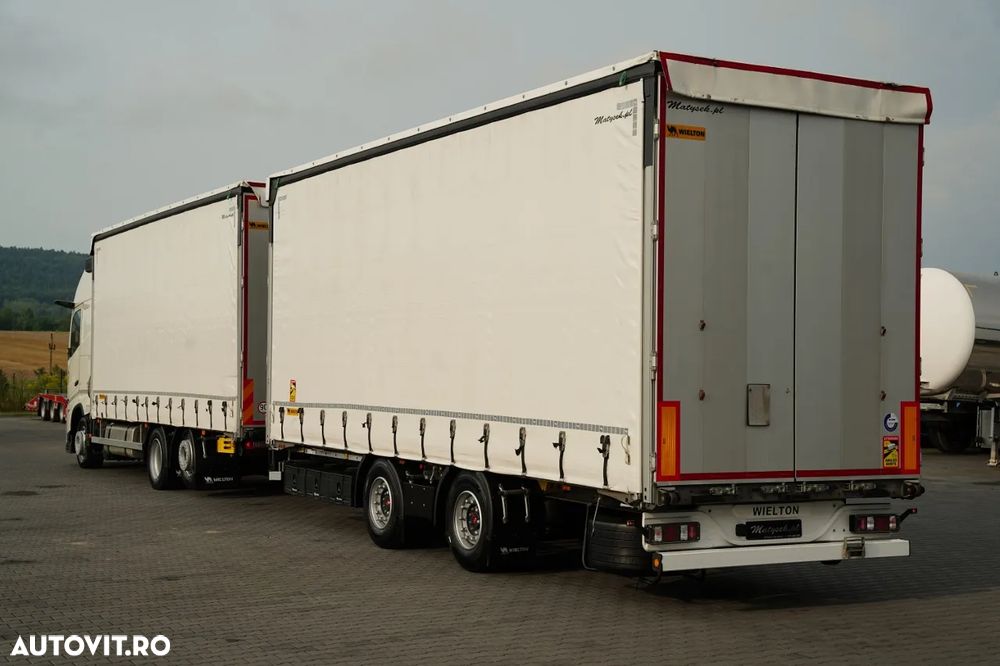 Volvo FH 460 / COMBINAT TANDEM / 120 M3 / TRANSITION / I-SAVE / I-PARK COOL / PUNTE RELAXABILĂ / DIRECȚIE / WIELTON / - 6