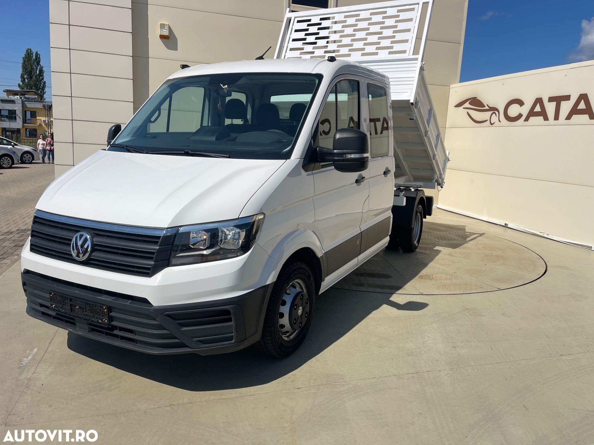 Volkswagen Crafter Doka 7LOCURI  PUNTE DUBLA  BASCULABIL - 10