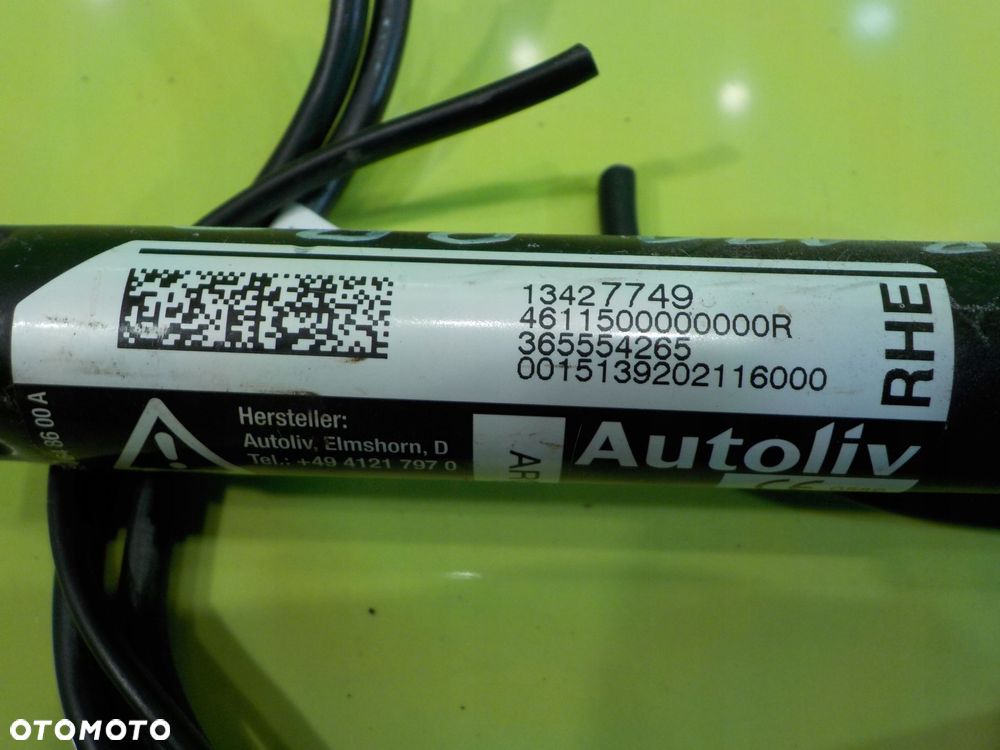 OPEL CORSA E 1.4 B 15r HB 5D napinacz zapinka pasa prawa przod 13427749 - 3