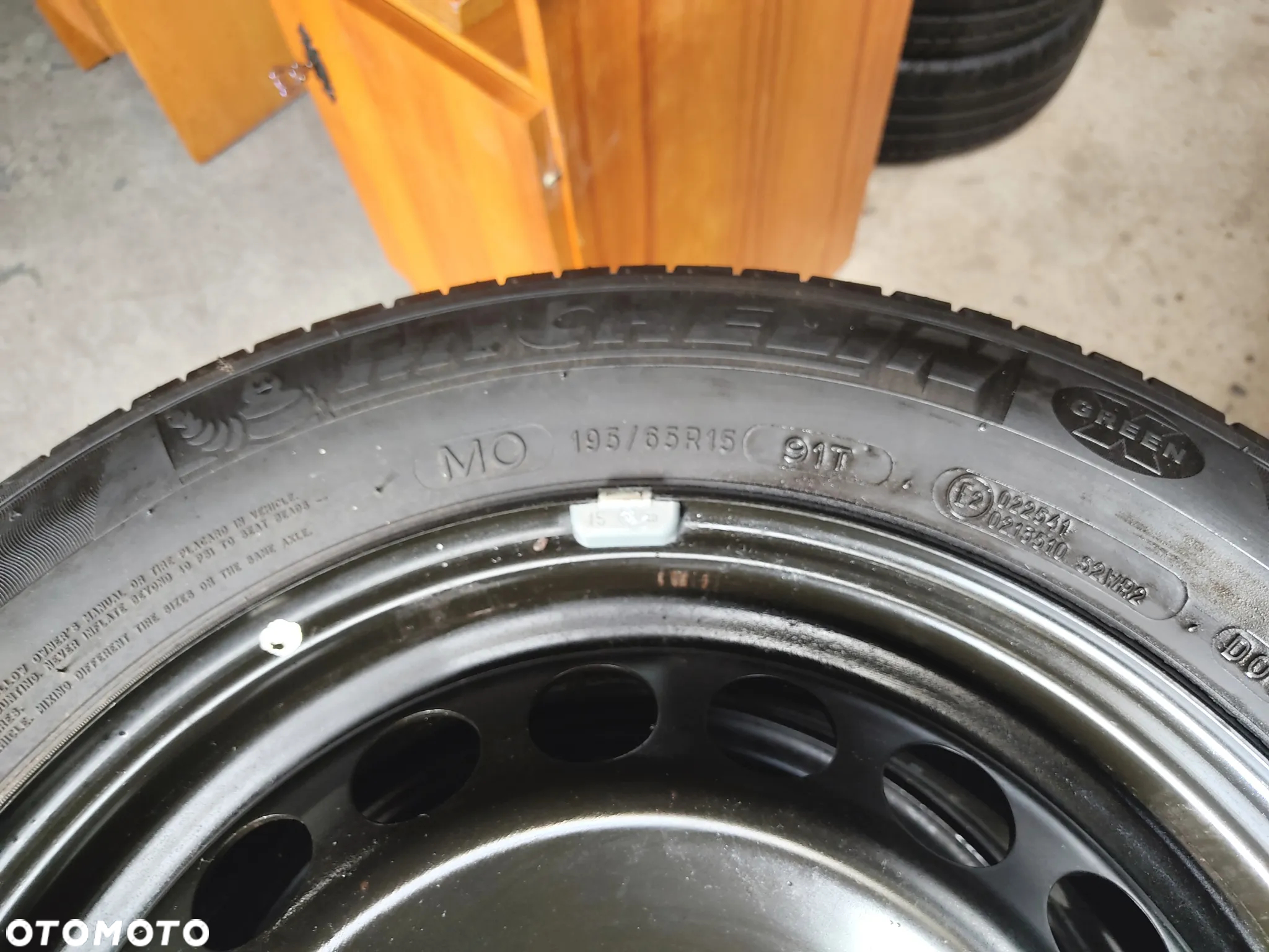 195/65R15 Opony Letnie Lato DUNLOP SP SPORT FASTRESPONSE MO 5x112 Felgi Stalowe STAL 15 Koła Mercedes A W176 B W246 CLA C117 KLASA W169 W245 195/65 5-6mm - 9