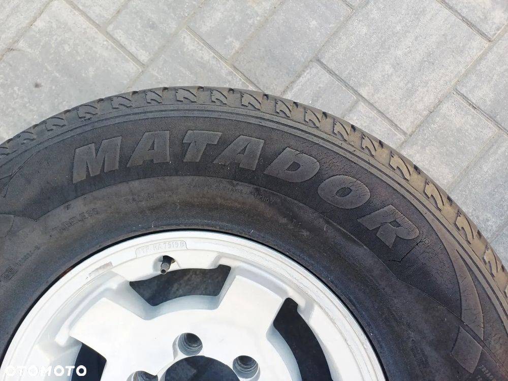 FELGI Z OPONAMI KOŁA ALUMINIOWE ISUZU TROOPER R15 6X139.7 ET -15 110 mm OPONY R15 265/70 NR20 - 7