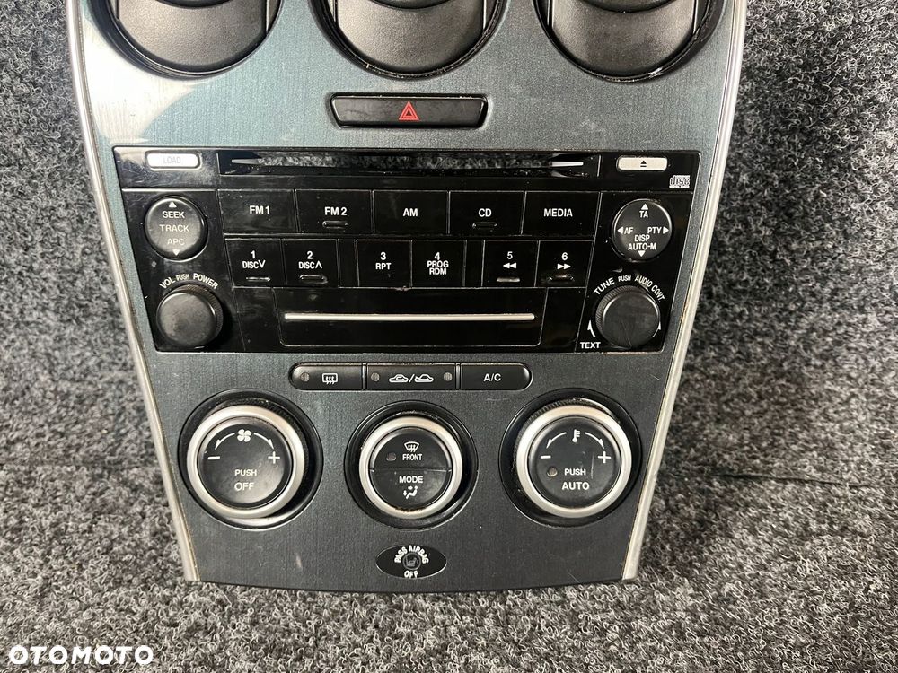Radio panel klima Mazda 6 OE CQ-EM4570AK - 4