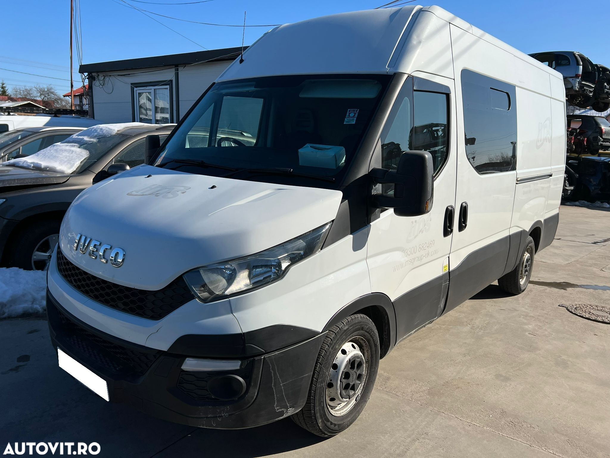 Motor 2.3 euro 5 iveco daily / fiat ducato 2014 2015 2016 cutie viteze 6 trepte - 1
