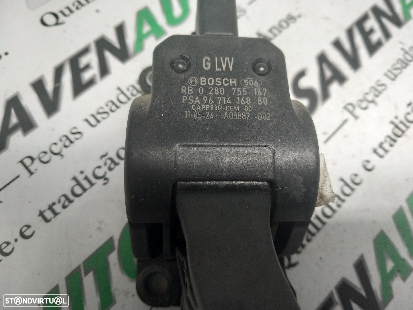 Pedal Acelerador / Acelarador / Potenciómetro Peugeot 3008 Veículo Mul - 4