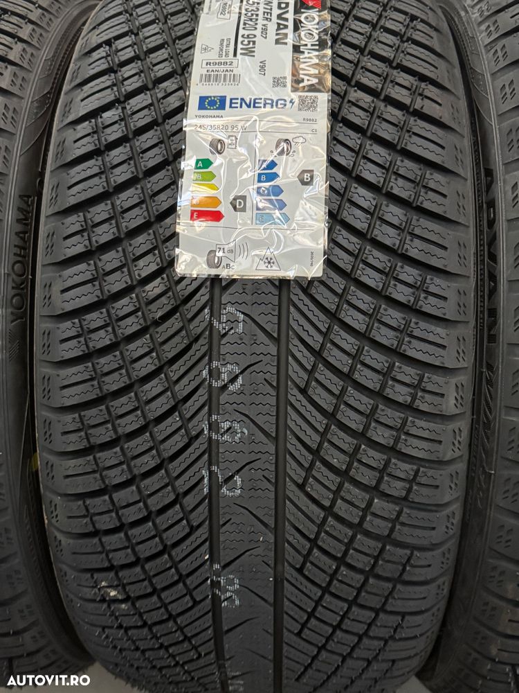 Vând set anvelope 245/35/20-275/30/20 Yokohama de iarnă noi - 4