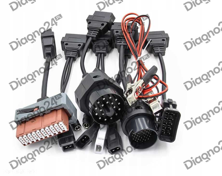 ADAPTERY do OSOBOWYCH przewody Autocom Delphi DS150 Cdp OBD2 WOW - 4