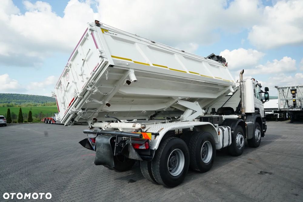 Scania P 440 / 8x4 / WYWROTKA 2 STRONNA / HYDROBURTA / BORDMATIC /  / EURO 5 EEV - 12