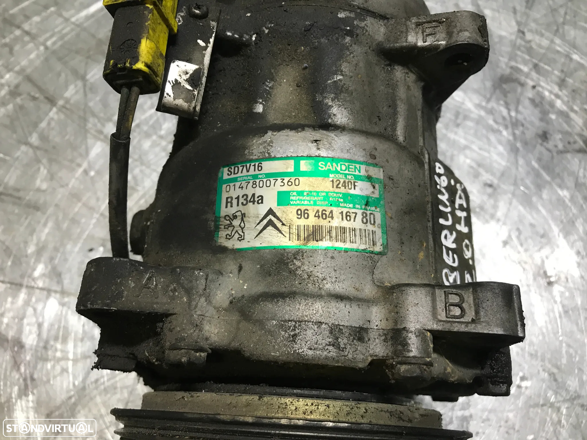 COMPRESSOR AC PEUGEOT / CITROEN 2.0HDI 9646416780 - 5