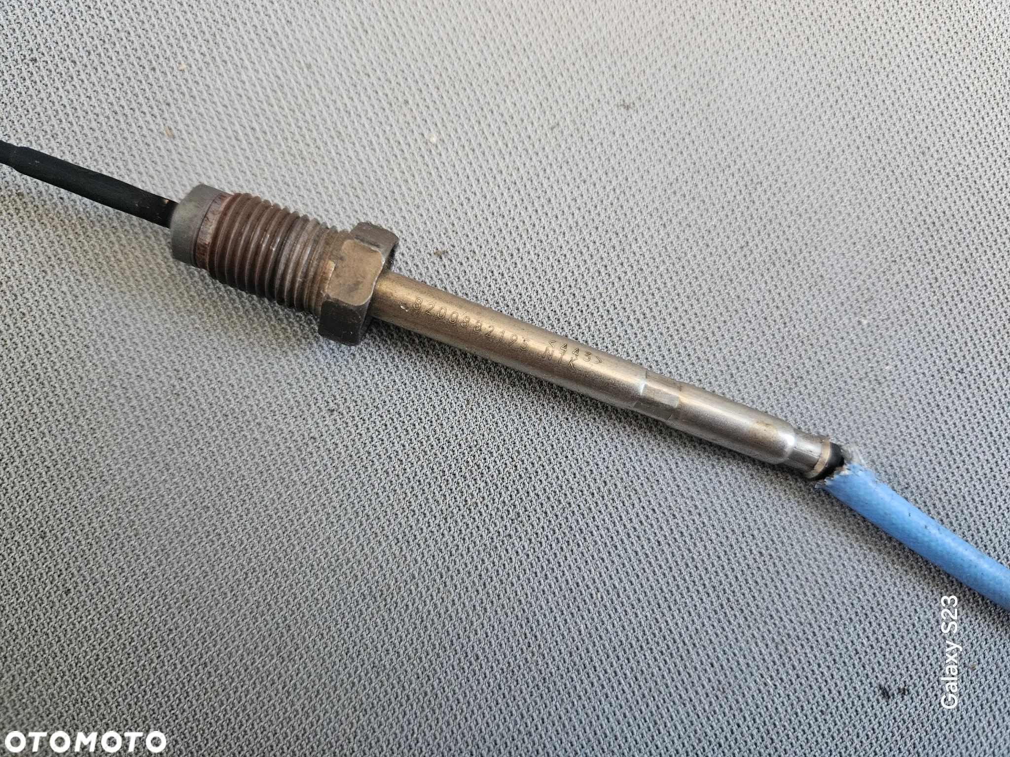 Czujnik temperatury spalin Nissan Qashqai X-Trail Laguna III 2,0 DCI 8200882195 - 2