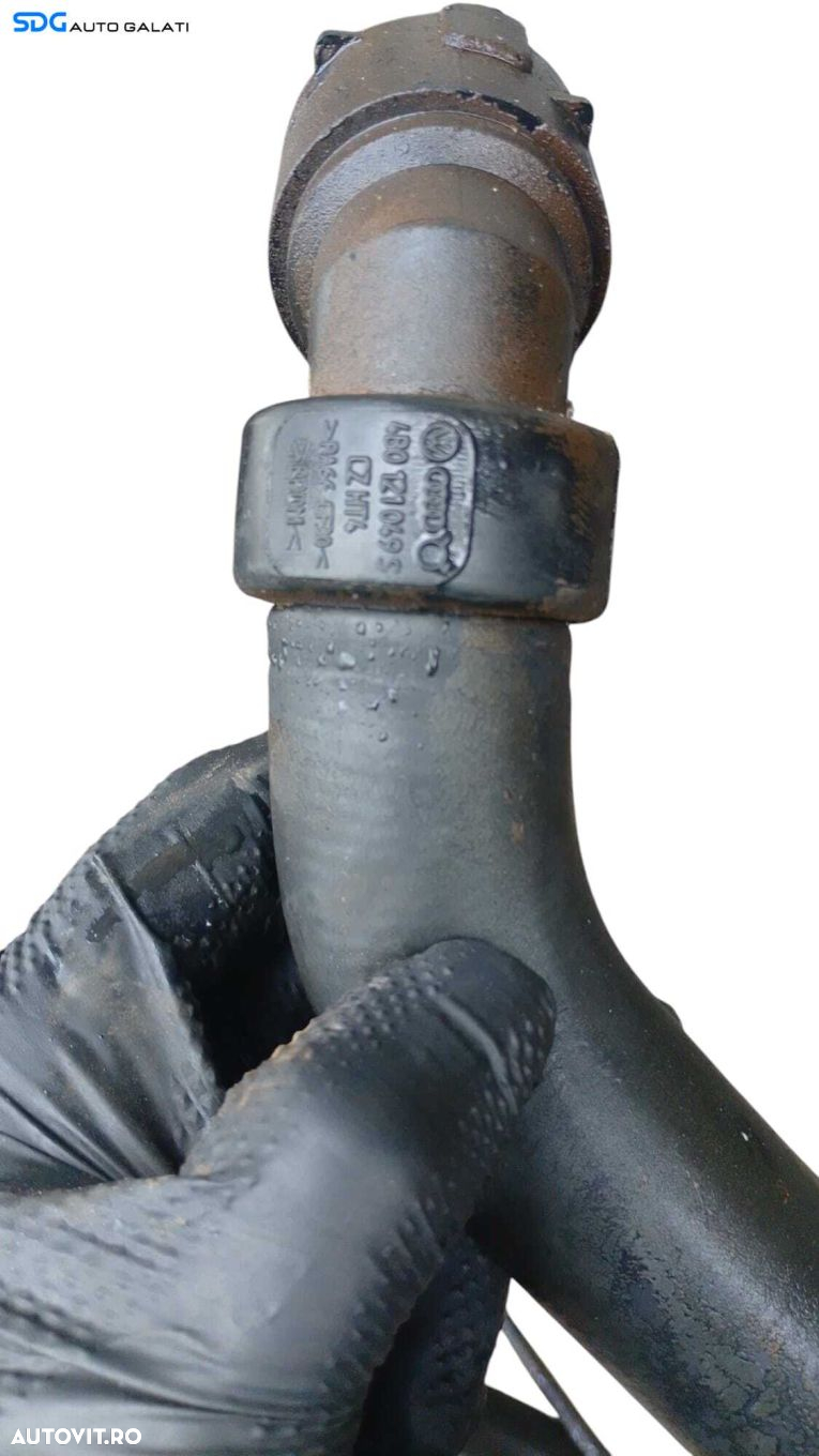 Furtun Conducta Apa Antigel Volkswagen Passat B5.5 1.9 TDI 2001 - 2005 Cod 4B0121049S [M8075] - 3