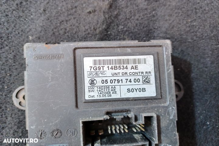 Modul usa dreapta spate 7G9T-14B534-AE 7G9T14B534AE	 7G9T-14B534-AE 7 - 3