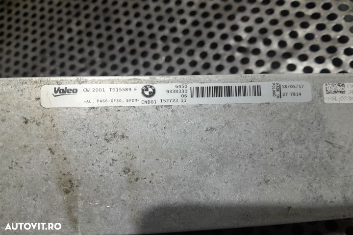 Radiator clima AC 9338330 9338330 BMW Seria 1 F20/F21 [facelift] [201 - 5