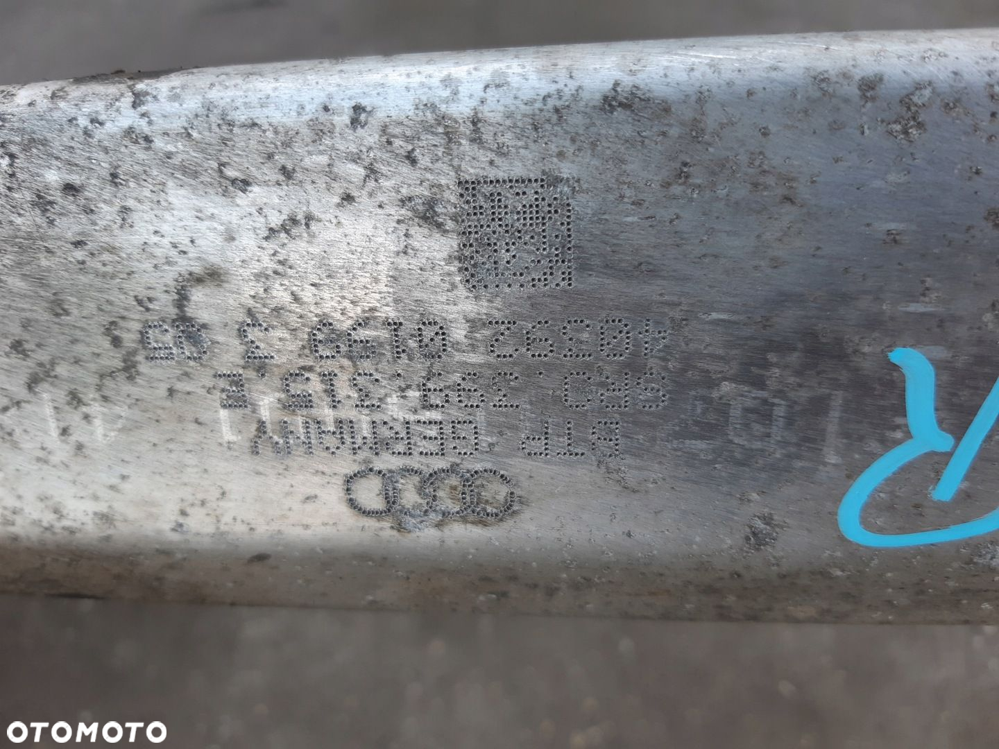 AUDI Q5 8R SANKI WÓZEK KOŁYSKA PRZÓD 8R0399315E - 5