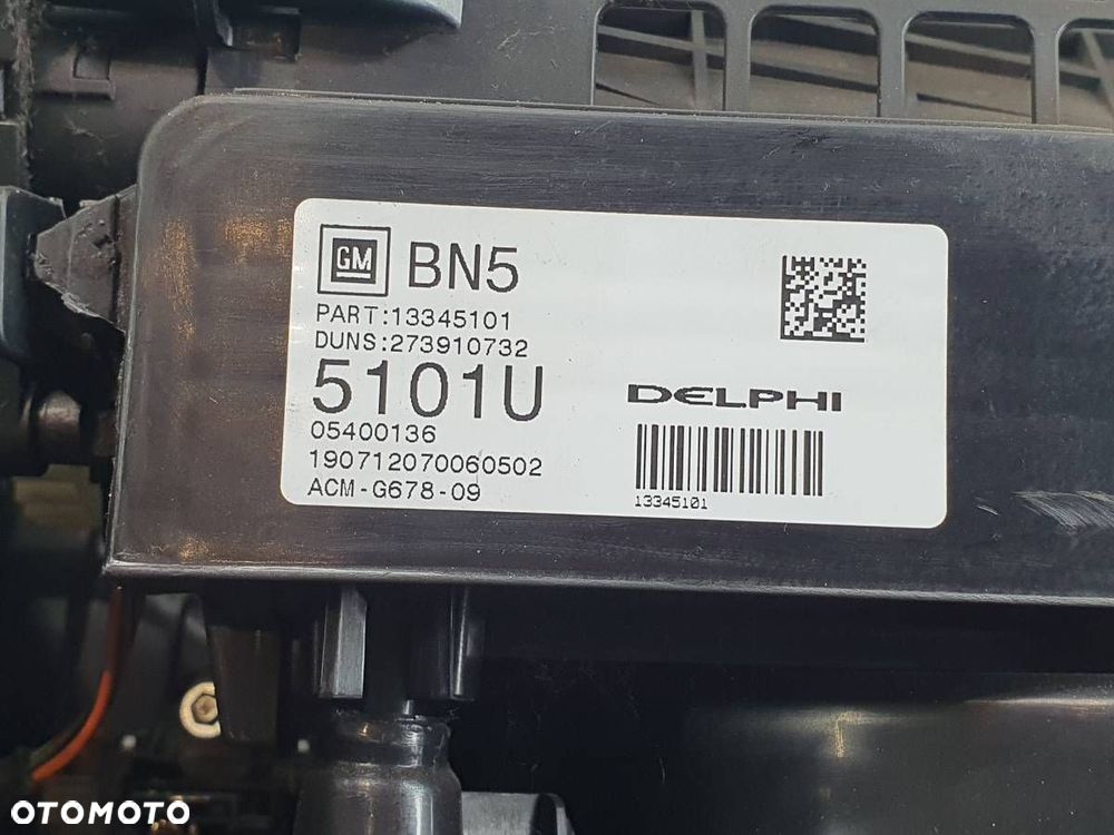 NAGRZEWNICA OPEL INSIGNIA A 2.0 CDTI 160KM 13345101 KOMPLET KLIMATYZACJA - 3
