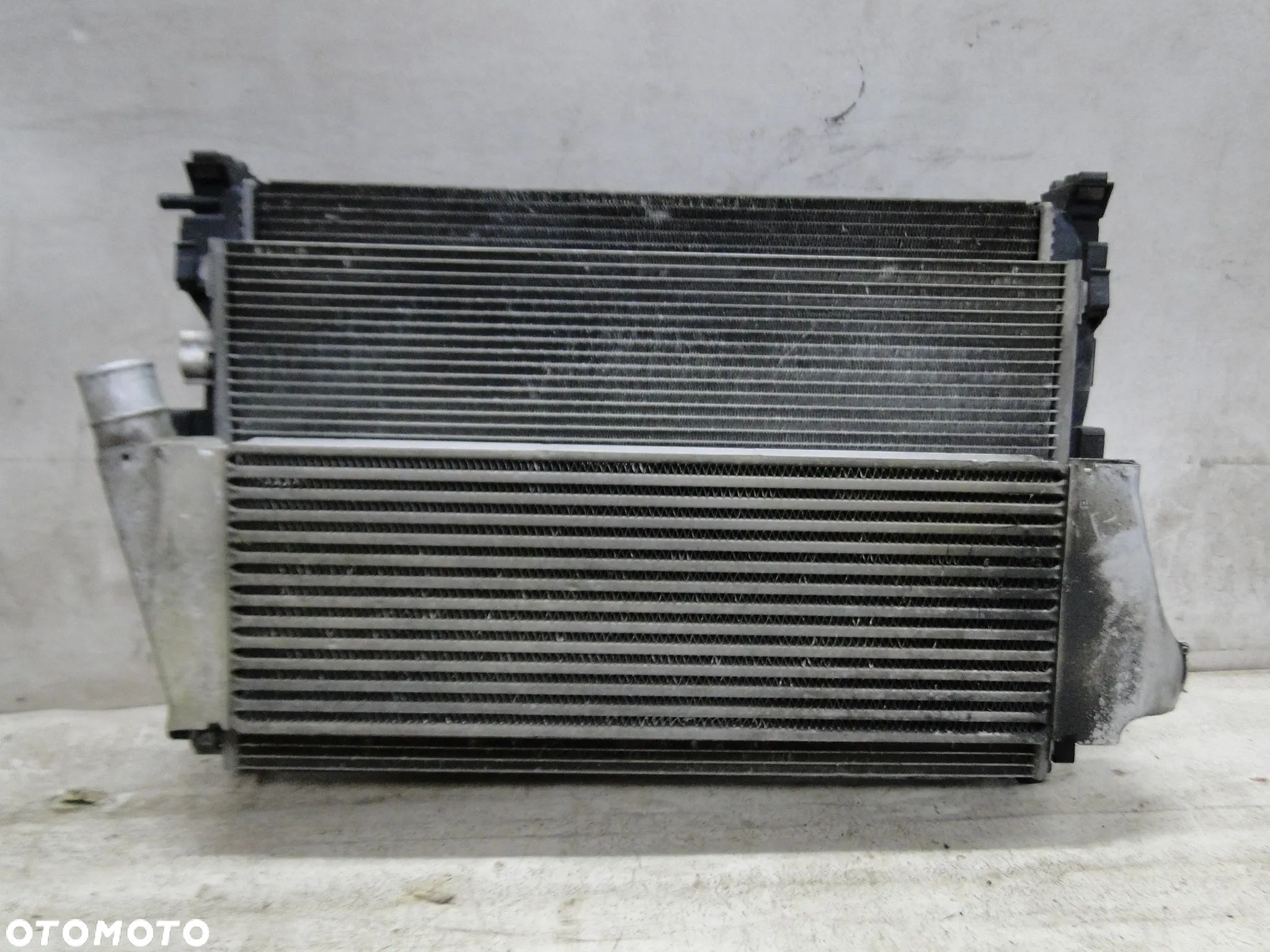 RENAULT SCENIC II 2 CHŁODNICA WODY KLIMATYZACJI INTERCOOLER WENTYLATOR KOMPLET 1.5DCI EUROPA - 1