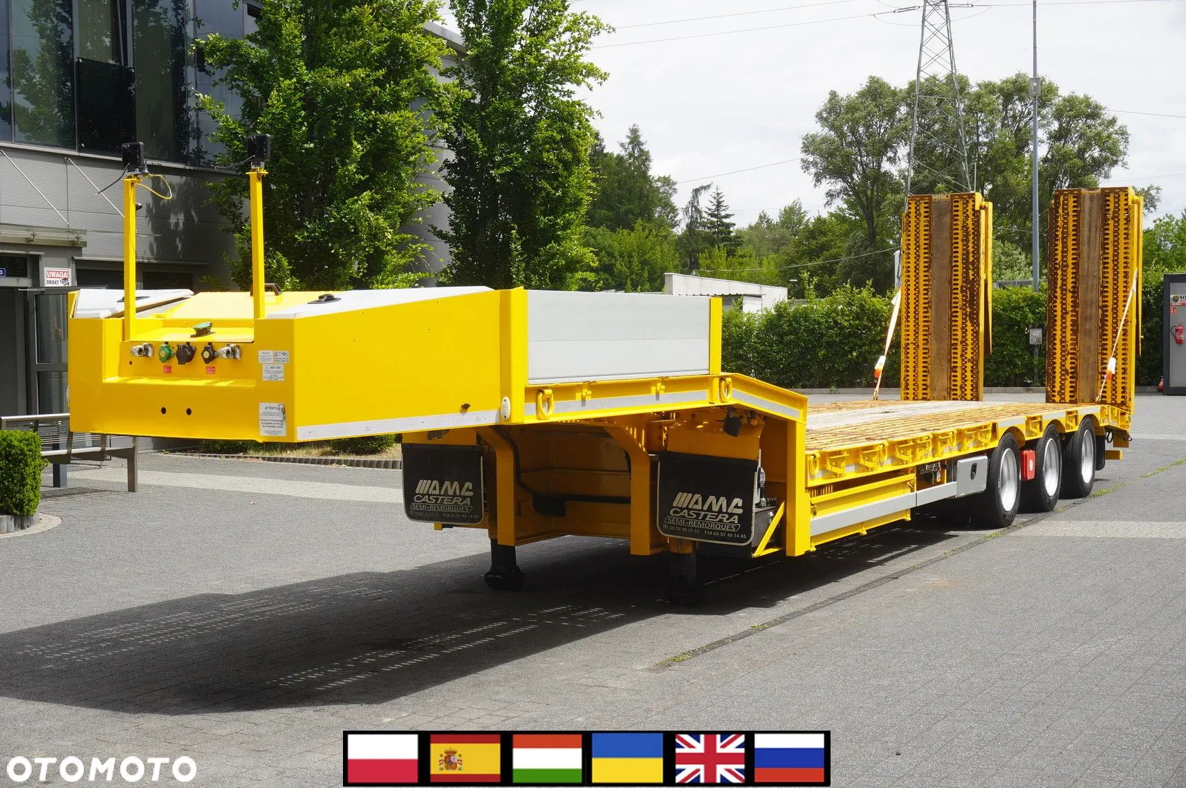 Castera AMC CASTERA S/R 38T / oś skrętna - 1
