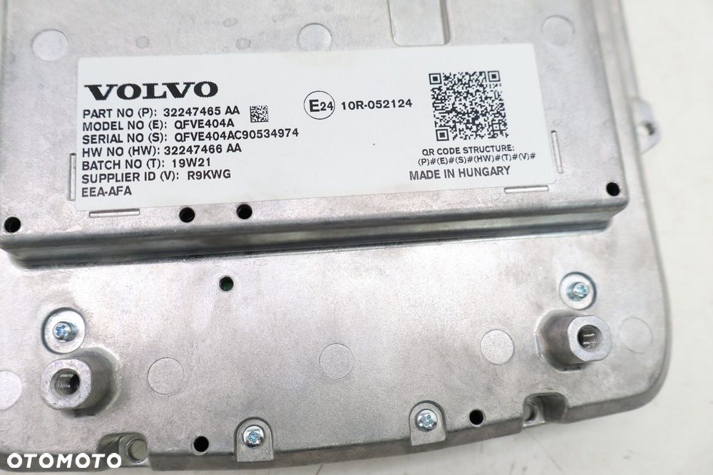 VOLVO V60 II EKRAN WYŚWIETLACZ 32247465 - 7