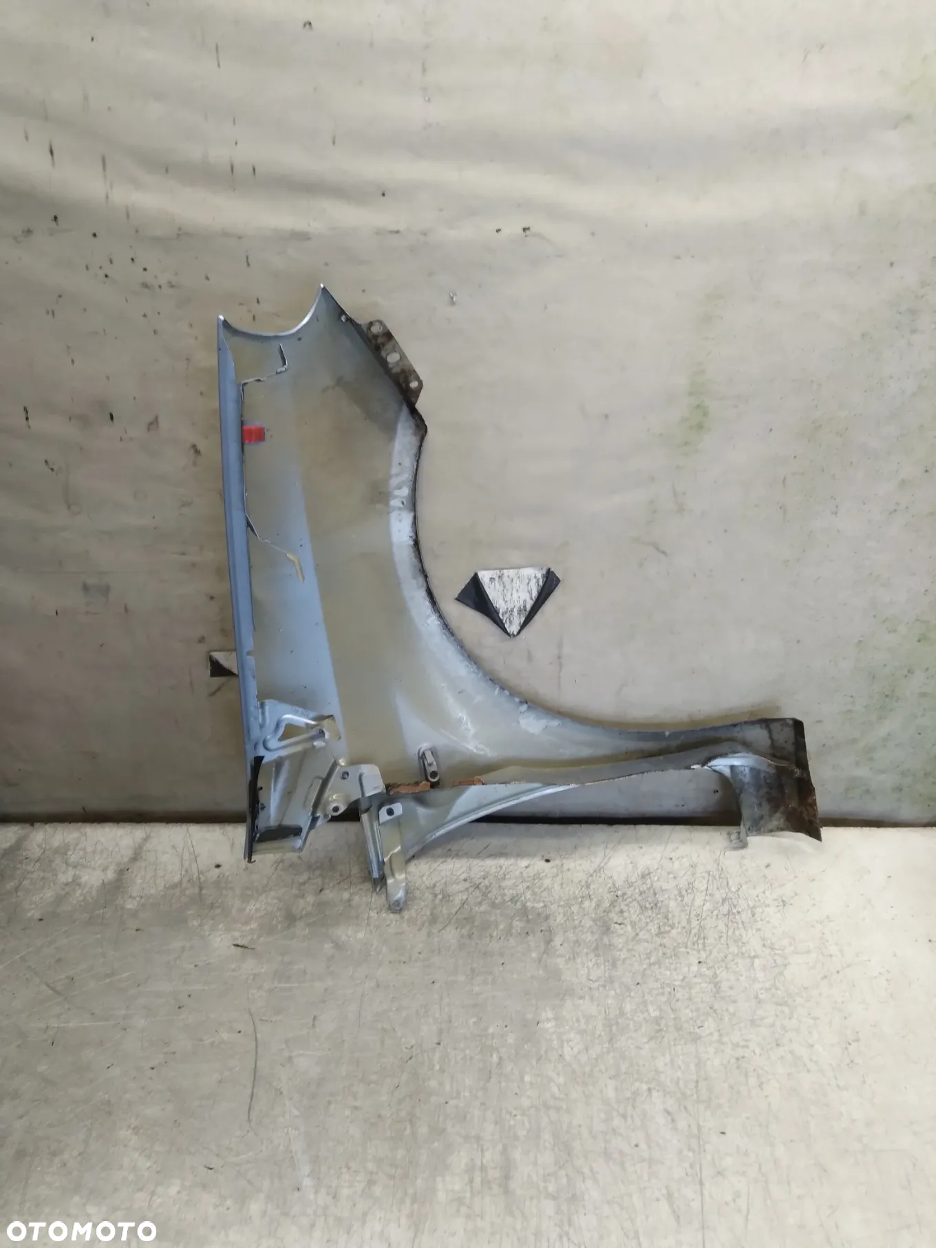 * BŁOTNIK PRZÓD PRZEDNI LEWY FIAT GRANDE PUNTO 457B BŁĘKITNY - 4