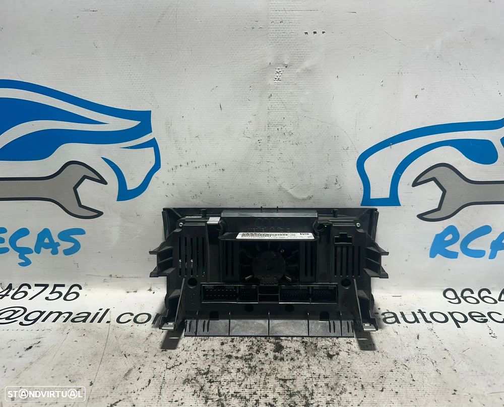 .Climatronic Display Manete Ar Condicionado AC Sofagem Original Audi 8P0820043BG 2004 - 2012 - 5