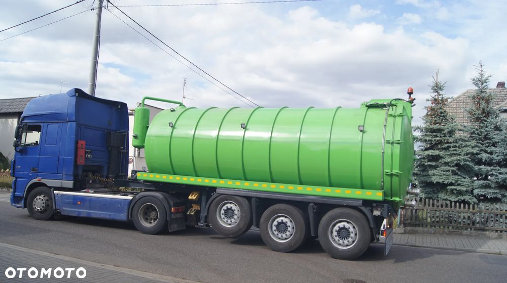 naczepa asenizacyjna ze zbiornikiem cysterna beczka zabudowa asenizacyjna - 6