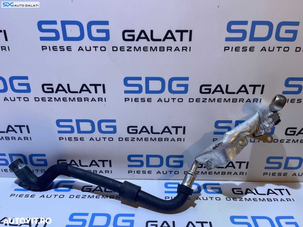 Furtun Conducta Retur Apa Racire Turbo Turbina Turbosuflanta Volkswagen CC 1.8 TSI CDAA CDAB 2012 - 2017 Cod 06J121492C [D0435] - 1