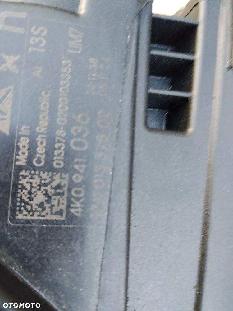 Lampa Prawa Matrix Hd Full LED 4k0 941 036 Audi A6 c8 kompletna - 3